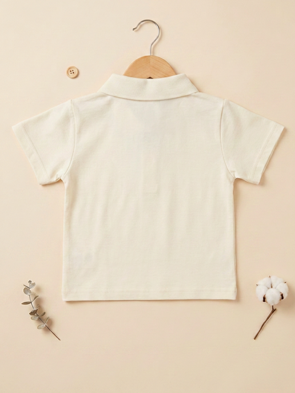 Polo Shirt & Denim Shorts Set